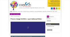 Desktop Screenshot of corevih-lvdr.com